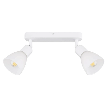 Regulowana lampa sufitowa Malta LP-877/2W WH Light Prestige metalowa biała