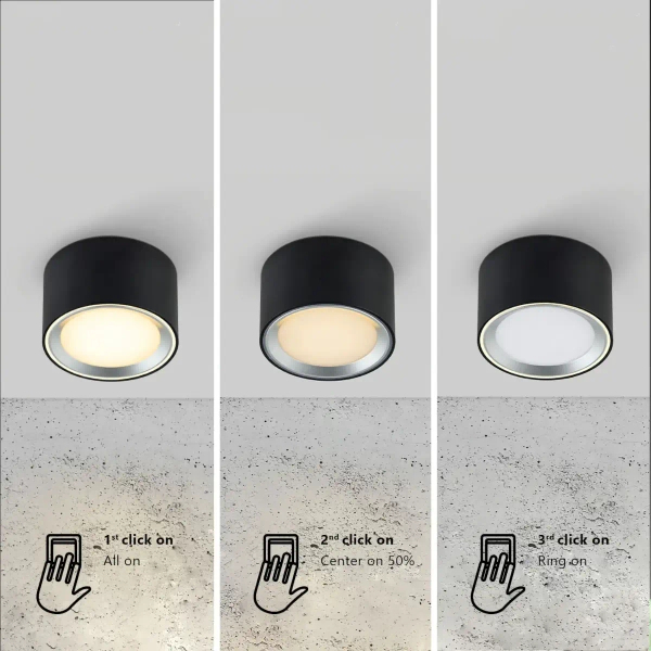Sufitowa lampa tuba FALLON 47540132 LED 5,5W 2700K ściemnialna biały