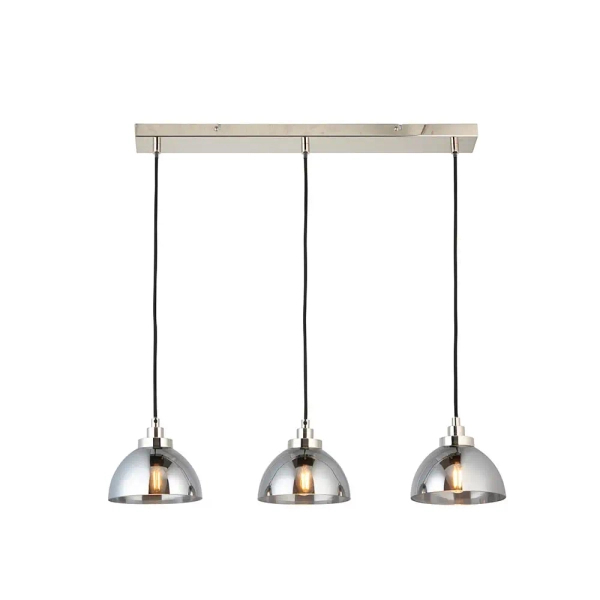 Potrójna lampa wisząca Caspa 100047 regulowana lustrzana nikiel