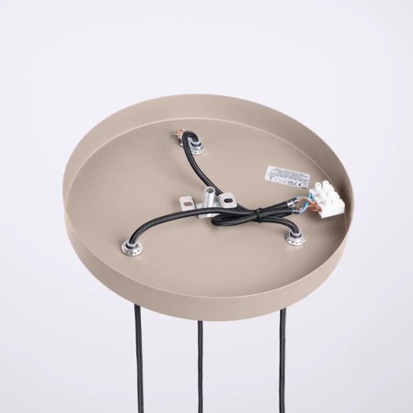 Potrójna lampa wisząca HALO SL.1745 ryflowana kaszmirowa