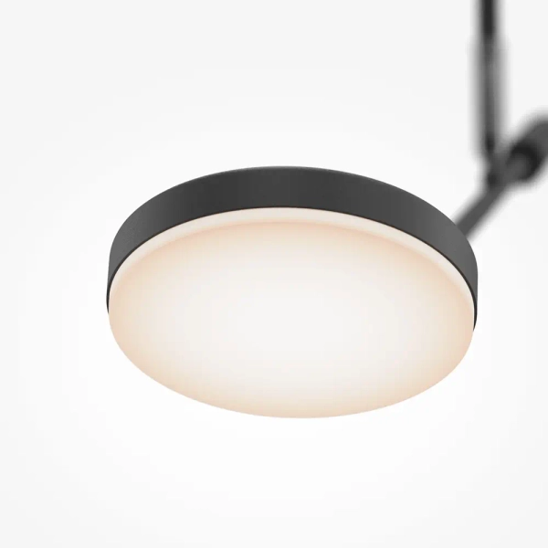 Ledowa lampa sufitowa Fad MOD070CL-L8B3K LED 8W 3000K czarna