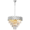 Kryształowy żyrandol Carisma ML8889 Milagro do salonu glamour chrom