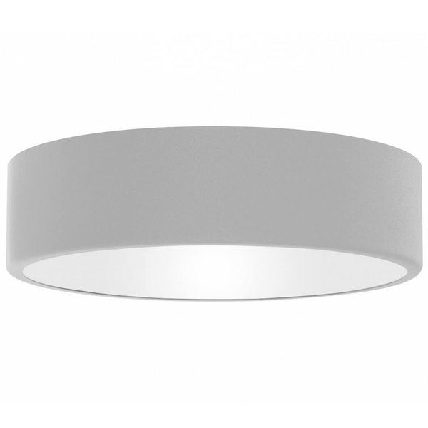 Okrągła lampa sufitowa 137623620750 LED 24W do pokoju szara