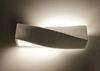 Kinkiet LAMPA ścienna SL.0003 ceramiczna OPRAWA przyścienna biała