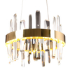 Lampa wisząca PRINCE P0420 kryształowa crystal LED 21W 3200K glamour złota