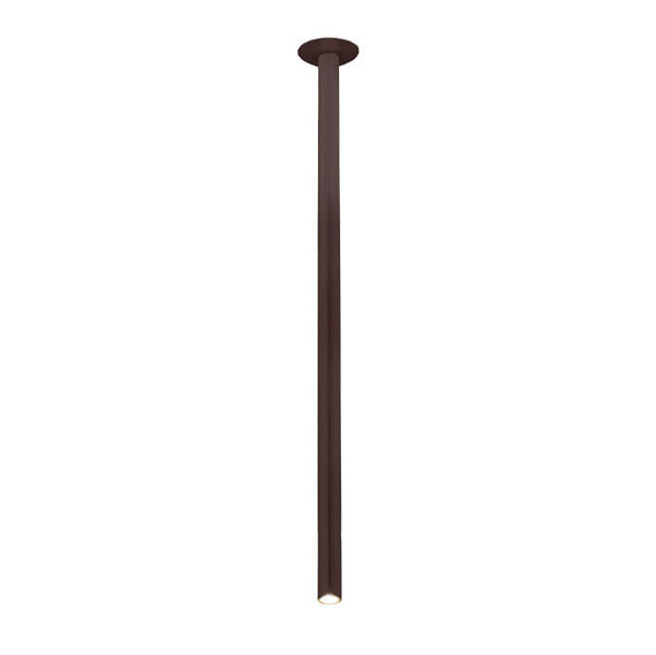 Sufitowa podłużna lampa ALHA 9428 Dohar metalowa tuba czarna