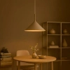 Lampa wisząca do jadalni Capital MLP2470 stożek regulowana beżowy