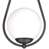 LAMPA modernistyczna K-4770 wisząca OPRAWA szklane kule ZWIS kropla ball czarna biała