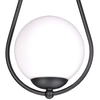 LAMPA modernistyczna Neve K-4770 wisząca OPRAWA szklane kule ZWIS kropla ball czarna biała