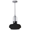 LAMPA wisząca FIANO LP-3763/1P CZARNY Light Prestige szklana OPRAWA industrialna ZWIS czarny