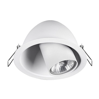 Lampa do zabudowy Dot 9378 oczko regulowane wpuszczane białe