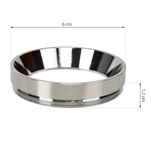 Spot LAMPA sufitowa MICA ML6087 + ML6093 Milagro metalowa OPRAWA tuba + pierścień biały chrom