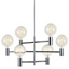 LAMPA wisząca CAPITAL 106419 Markslojd metalowa OPRAWA industrialna ZWIS żarówki bulbs sticks chrom