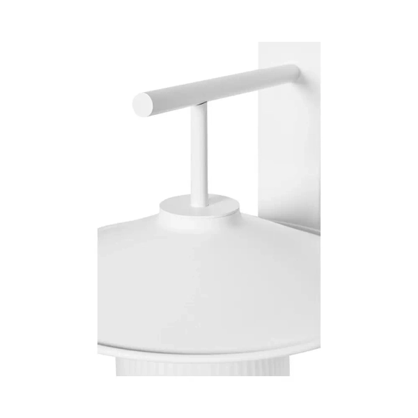 Kinkiet ścienny do przedpokoju Jingu JNB11000 szklana biały