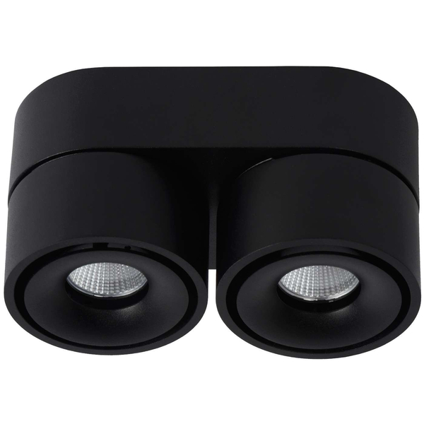 Regulowana LAMPA sufitowa YUMIKO 35911/16/30 Lucide metalowa OPRAWA tuba LED 16W 2700K spot czarny