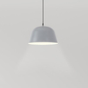 Industrialna lampa wisząca Malia 3095 szary zwis nad wyspę kuchenną