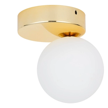 Jadalniana lampa sufitowa Bianca 4695 TK Lighting kula złota biała