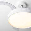 Sufitowy lampowentylator z pilotem CARANAVI LE44970 LED 36W 3000-6500K biały