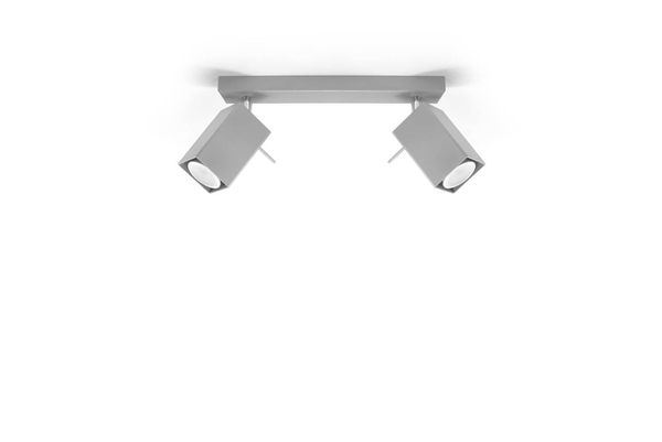 LAMPA sufitowa SL.0456 metalowa OPRAWA listwa reflektorki regulowane szare