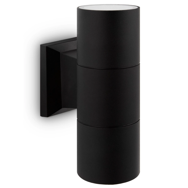 Zewnętrzna lampa Bowery O574WL-02B IP54 natynkowa czarna