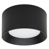 Okrągła lampa sufitowa Sirius WG-606A/BJ-WW/MULTI Italux LED 13W 3000-4000K IP44 czarna