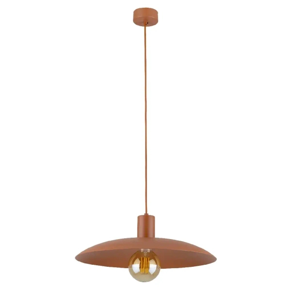 Zwisająca lampa do salonu Astra 10882 na kablu żarówka ceglany