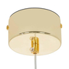 Wisząca lampa do salonu Leafs MSE1501100167 Moosee LED 3W 3000K złota