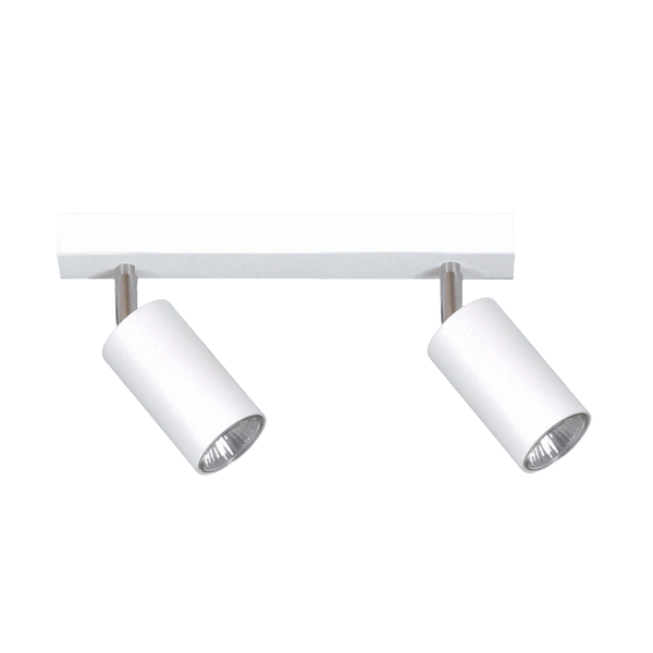 2-punktowa lampa sufitowa Kayla K-4728 Kaja z regulacją do pokoju biała