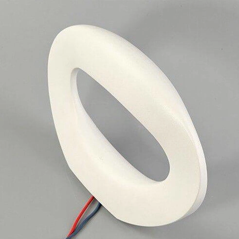 Lampa na ścianę Prima ABR-KENZO9W Abruzzo do salonu LED 9W 3000K biały