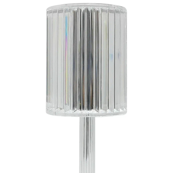 Lampa stołowa z akumulatorem Simple ML2289 LED 1W CCT przezroczysta