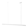 LAMPA wisząca HAKODA 8657 Shilo metalowa OPRAWA zwis LED 16W 4000K listwa biała