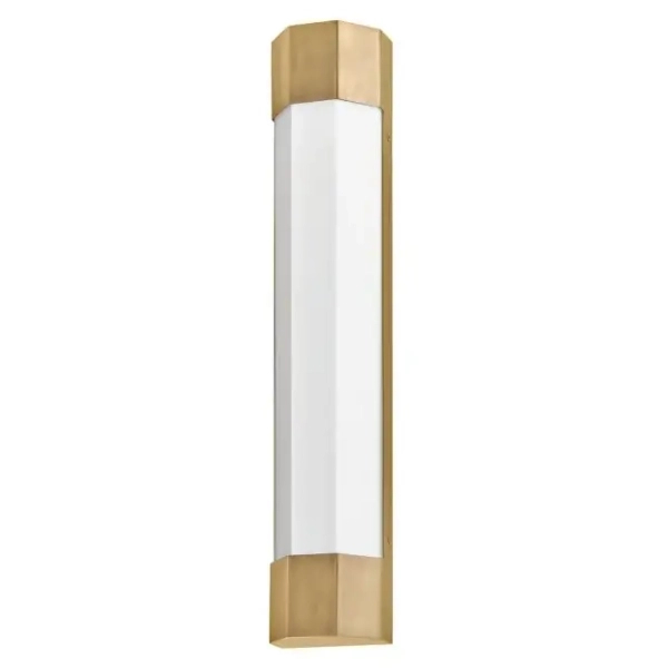 Podłużna ścienna lampa Facet QN-FACET-LED3-HB-BATH LED 22W 3000K IP44 mosiądz