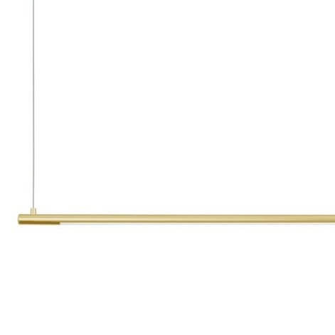 Wisząca LAMPA listwa BUGA LE41356 Luces Exclusivas minimalistyczna OPRAWA zwis LED 20W 3000K tuba złota