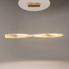 Kryształowa lampa wisząca Krone P097PL-L28BS3K LED 27W 3000K mosiądz