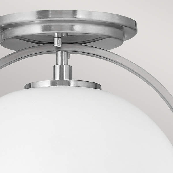 Sufitowa lampa QN-SOMERSET-F-O-BN kula okrągła nikiel