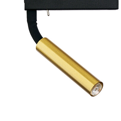 LAMPA ścienna CHILLIN 8213 Nowodvorski abażurowa OPRAWA kinkiet z peszlem czarny złoty