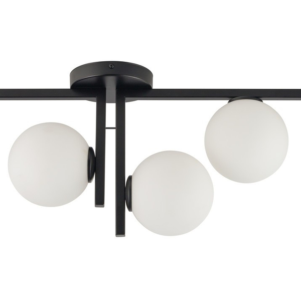 Lampa sufitowa ANDY 33287 Sigma szklane kule do sypialni czarne