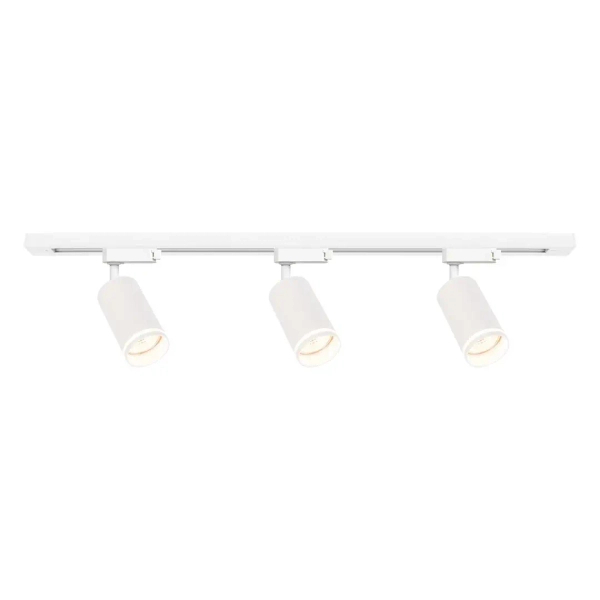 Nowoczesna lampa sufitowa Pipe Ring Track ML2084 cylindry biały