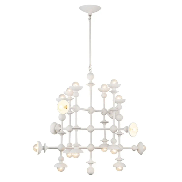 Wisząca lampa nad stół Cadence QN-CADENCE18-WHT do jadalni biały