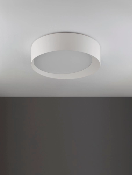 Loftowa lampa sufitowa MUZQUIZ LE42841 do sypialni LED 30W 3000K biała