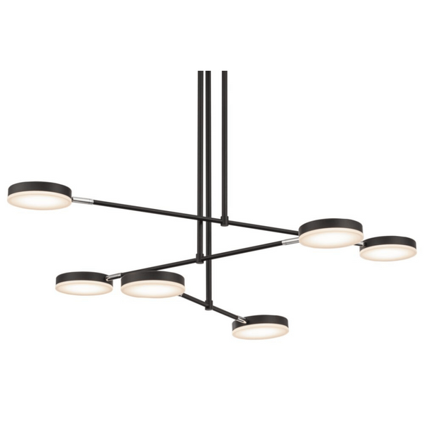Regulowana lampa wisząca Fad MOD070PL-L38B3K LED 36W 3000K czarna