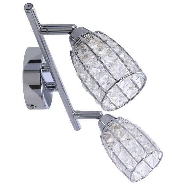 Sufitowa lampa Shiba 92-13392 Candellux na listwie szklana chrom