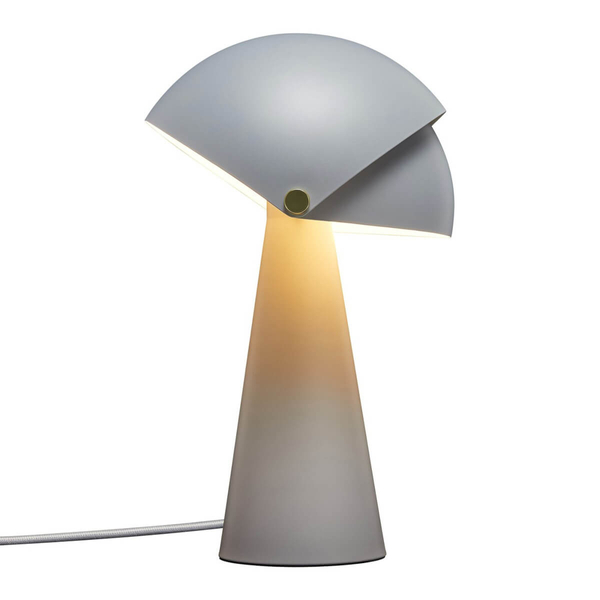 Stołowa lampka regulowana Align 2120095010 do salonu szary