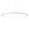 Salonowa lampa zwisowa Vinola PND-56135B-060RPC-WH-3KS4K-TRDIMM Italux LED 38W 3000-4000K biała