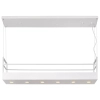 Lampa wisząca prostokąt MIRAVELLE 21427/06/31 Lucide kuchenna biały