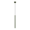 Lampa wisząca ryflowana PASTELO SL.1518 tubka podłużna oliwkowa