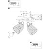 Sufitowa lampa kierunkowa Josina 54034-2 czarna drewno