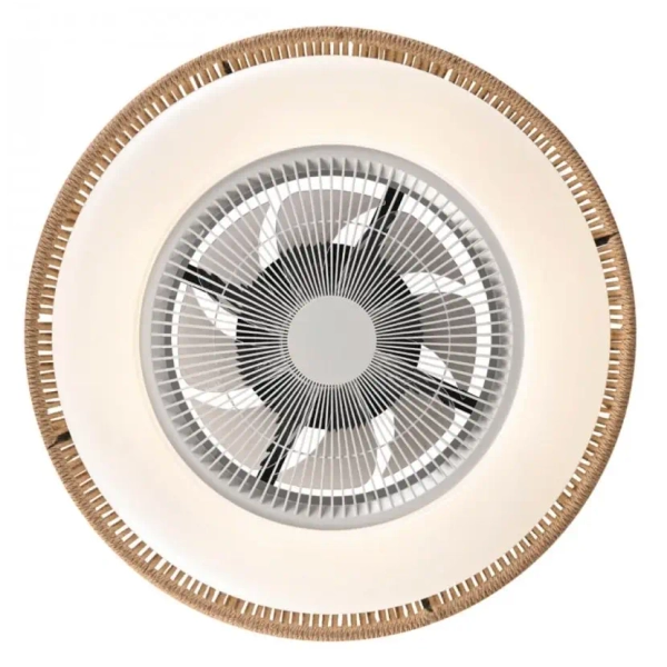 Ledowy wentylator sufitowy 23001 LED 33W 3000-6000K brązowy