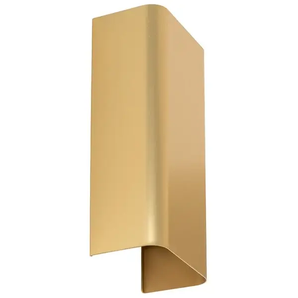 Lampa ścienna Bergen 10455 prostokątna do holu złota