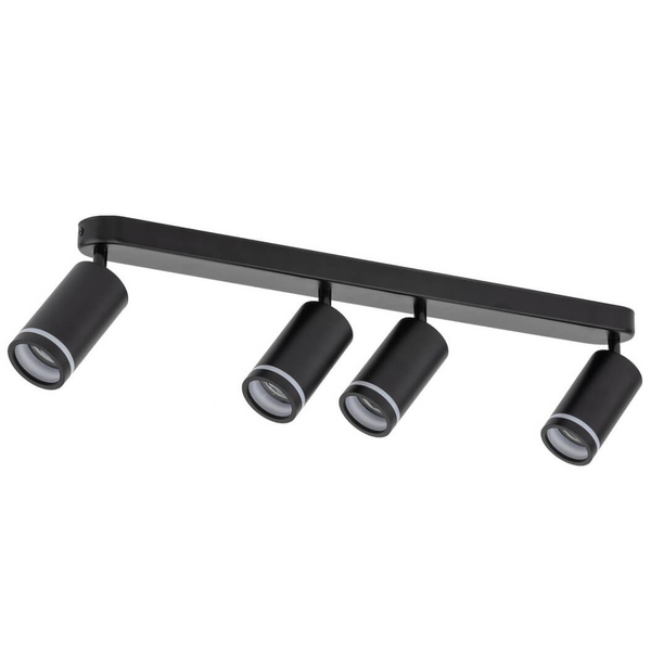 Sufitowa lampa do sypialni Jet 6916 sople z regulacją czarna